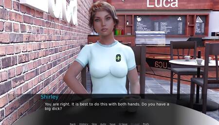 Futa Dating Simulator 9 All Shirley Can Think About Is Sex.