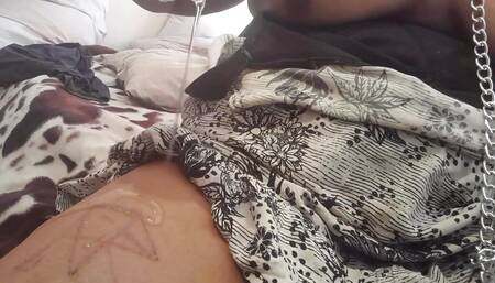 BBW Trans Playing with Her Soft Body