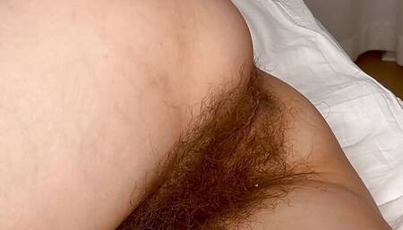 Hot MILF has the hairiest pussy and ass you have ever seen.