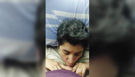 Triple Cumplay in Bed