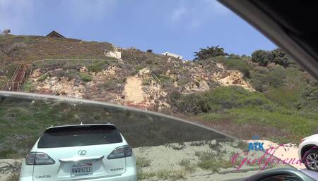 You Take Corra for a Ride to the Beach