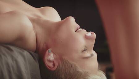 She loves to sniff dick and take cum in her nose