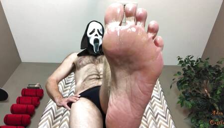 Ghostface Sweaty Foot Worship Gay JOI ABRIDGED