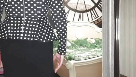 I was fucked by a food delivery man instead of paying