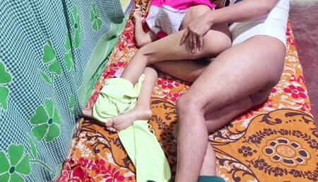 Desi Girl Was Rest When Her Step Brother Left Her