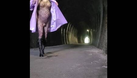 Old railway tunnel in Lancashire