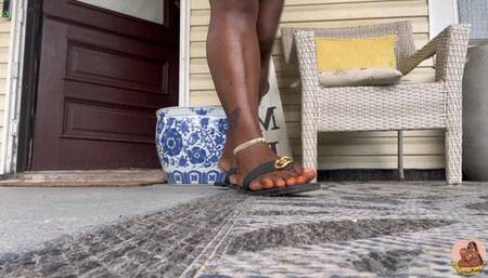 WEARING MY FAVORITE SANDALS BY GODDESSMONAY