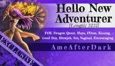 Dragon Quest [F4M] Hello New Adventurer