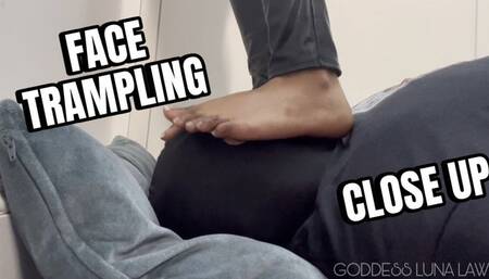 Face Trampling - Close Up