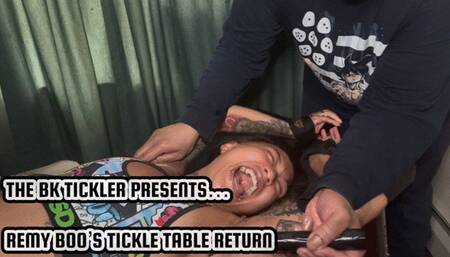 REMY BOO’S TICKLE-TABLE RETURN