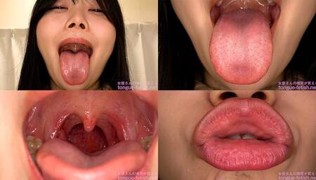 Yuno Kisaragi - Erotic Long Tongue and Mouth Showing - MOV 1080p