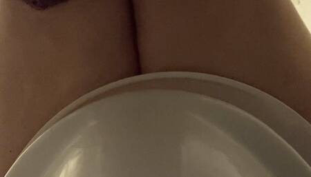 long waterfall and excretion of chocolate mousse