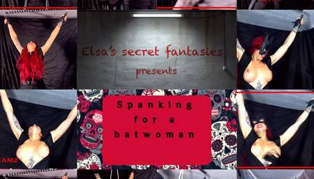 Spanking for a batwoman (FHD)