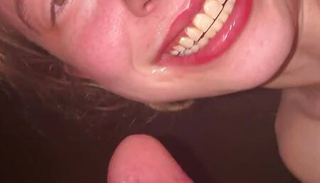 Epic Homemade Amateur Throatpie! OC