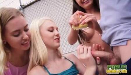 Can Too Many Girls Give A Handjob At Once?