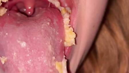 Hungry Giantess Make You Clean Her Mouth