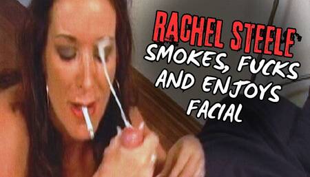 MILF Smokes, Fucks and Enjoys Facial