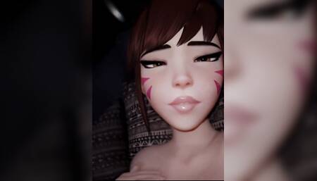 Dva this masturbates like a big