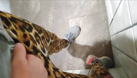 I Was Horny All Day so Whizzed Out a Quick Orgasm in a Restaurant Bathroom