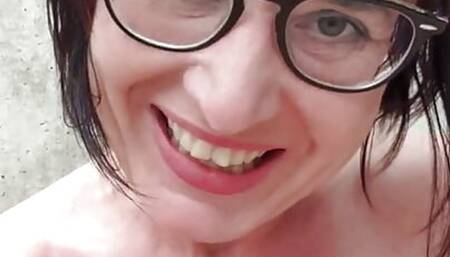 Ice cube challenge ends with squirt