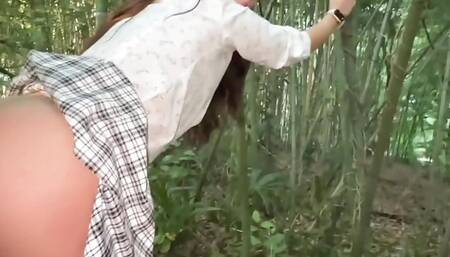 Quick Sex in a Park After College