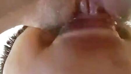 My is licked until it is muddy and wet by my lover