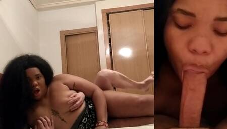 Homemade Sex with BBW Ebony Girl