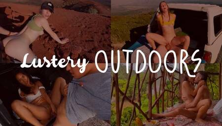 Lustery Outdoor Sex Compilation