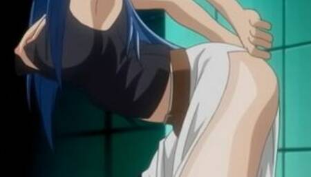 Hottie gets DP enjoying a hot doggystyle