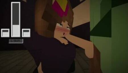 Minecraft Jenny x porn mod | Came to visit a neighbor for a blowjob