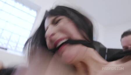 Kaitlyn Katsaros - Used and Misdeed Goes Wet, 4On1, DAP, DP, Deepthroat, Manhandle, Gapes, ButtRose, Drink, Shower, Creampie, Facial