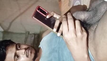 Horny teenage boy masterbating
