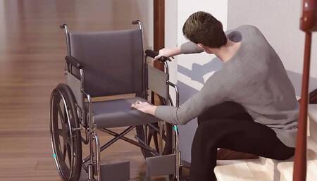 Home Prisoner: the Wife Is Super Sexy and the Husband Is in Wheelchair, Is She Going to Stay Faithful to Him - Episode 2