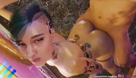 Cyberpunk Animated Judy Compilation 2022 Ws