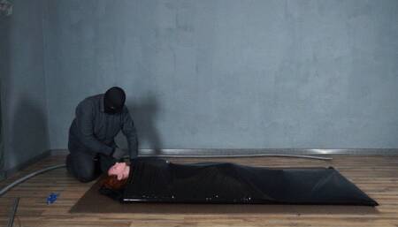 Preparing for flight or training in a black vacuum bed