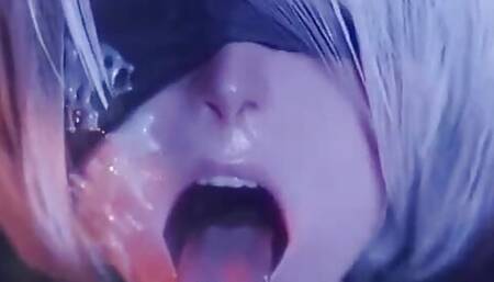 Hentai anal futanari minet animation