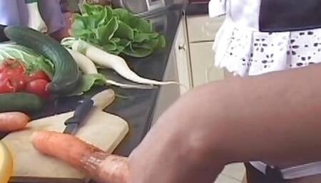 Massive cumshot in mouth after hard anal sex with stunning doll