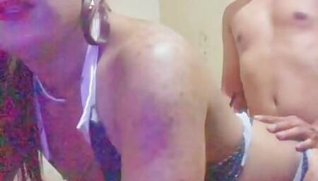 Cheating on neighbor and cumming in my face