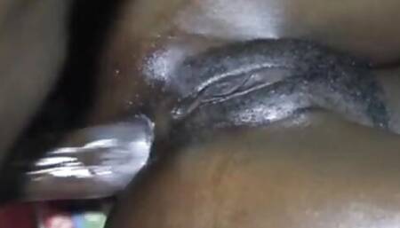 I can't help but cum inside her Amateur Ass hole (POV)