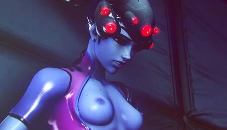 Overwatch Tracer Sucks Widow's Cock