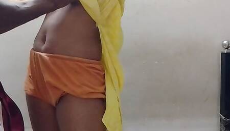 Village girl in home sex