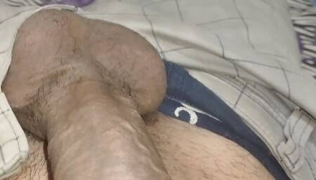 young man masturbate with big cock