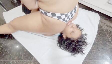 FUCKING YOUR CHEST DIRECTLY FROM THE HARD FLOOR -- BY THAY FLORES -- CLIP 5 IN FULL HD