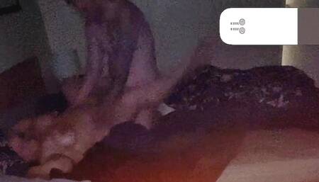 Babygirl moaning loud while I'm fucking her good