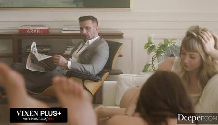 VIXENPLUS Mischevious Elena Koshka Playfully Seduces Her Friends Step-Father