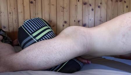 Sexy Man Humping his pillow and Cums