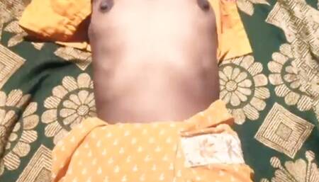 Indian village Desi aunty show our boobs and hair pusssy cumshot our husband