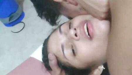 i went to the beach and the married cheating wife was in the same hotel so she scaped to fuck with me quickly