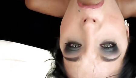 EURO Baby Bitch, hardcore Sandra Black, Mugur and Giotto Double Penetration, Anal Swallow T1