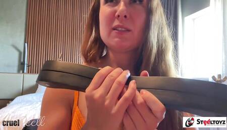 Cruel Reell presents: "The Humbler Testicle Pillory" - Your Ultimate BDSM Tool
